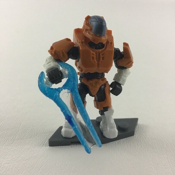 Mega Construx Halo Mini Figure Spartan Hermes w Weapon Infinite Series 2021 F3 - Picture 1 of 6